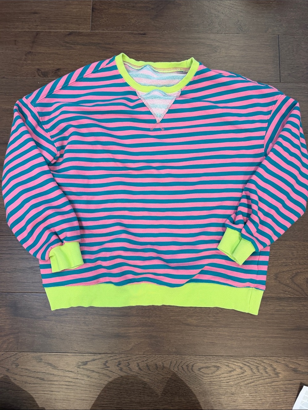 XIEERDUO Womens Crewneck Oversized Sweatshirt Size Small - C72